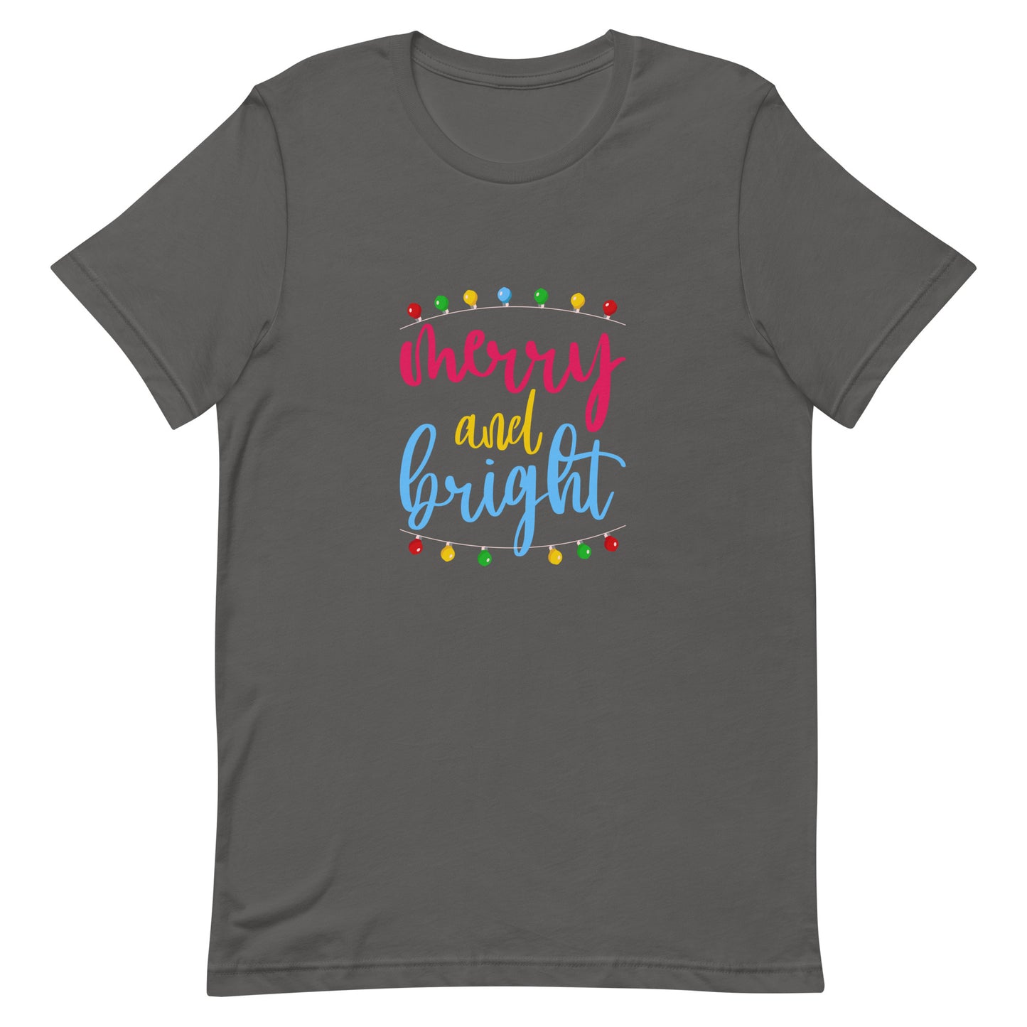 Merry and Bright Unisex t-shirt