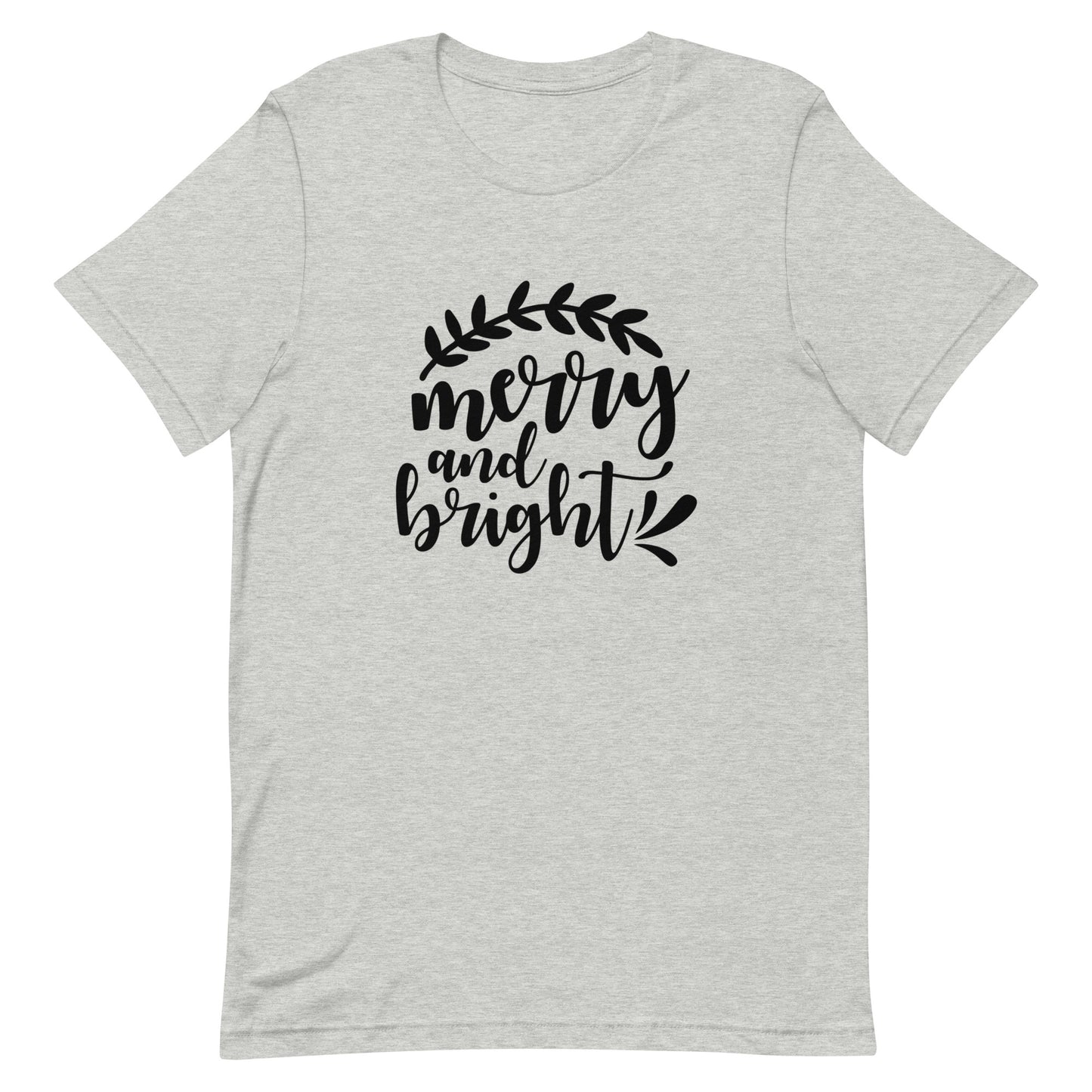 Merry and Bright Unisex t-shirt