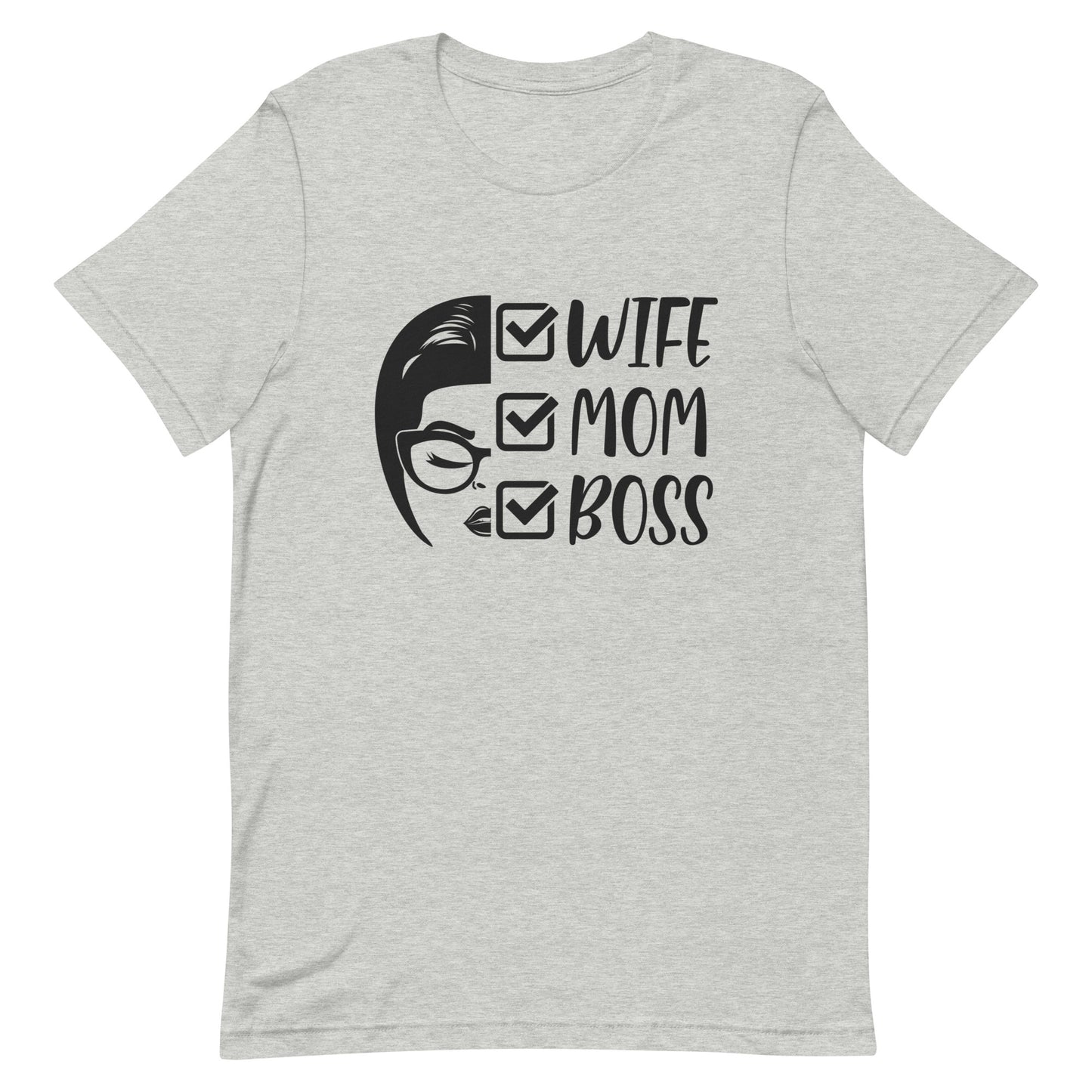 Wife Mom Boss Unisex t-shirt