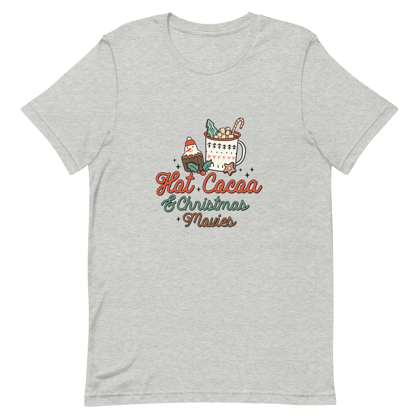Hot Cocoa & Christmas Movies Unisex T-shirt - Holiday