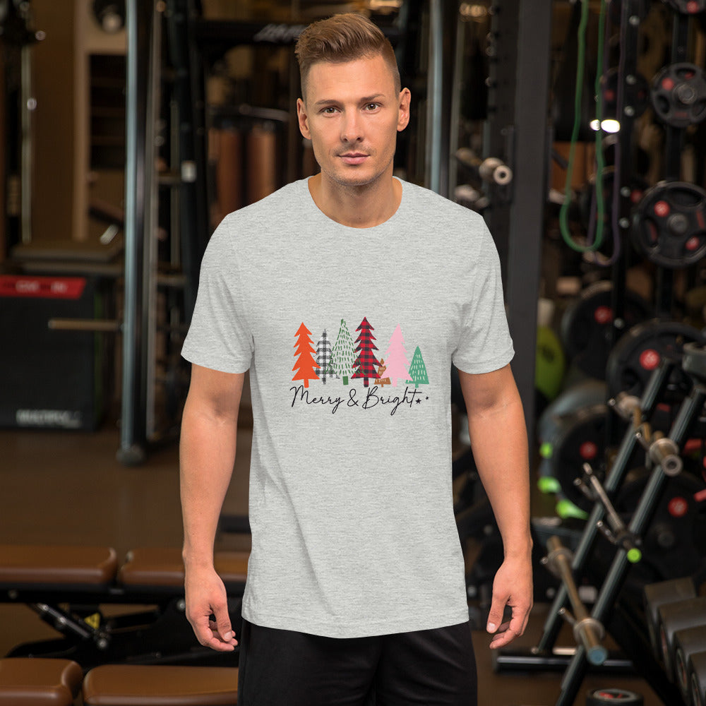 Merry & Bright Unisex t-shirt