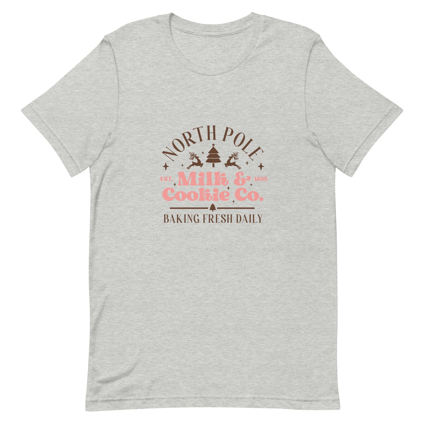North Pole Milk & Cookie Co Unisex t-shirt