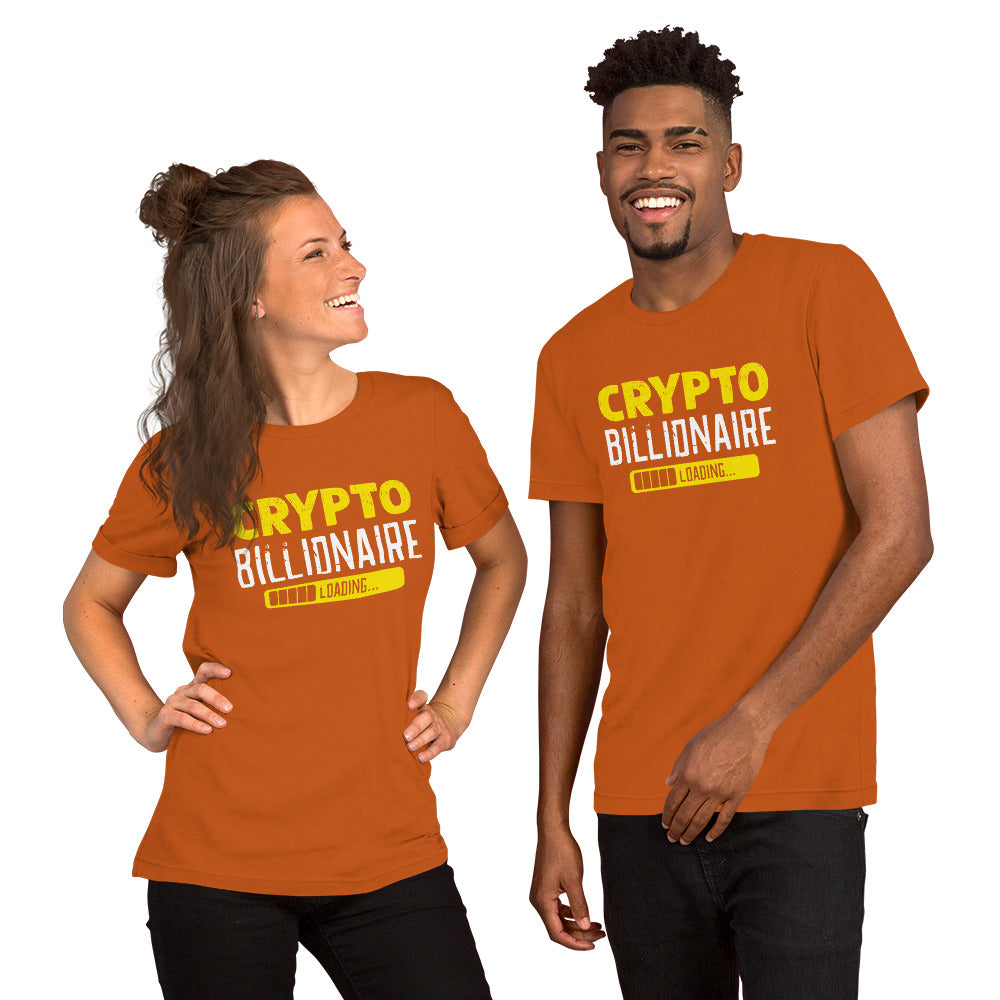 Crypto Billionaire Loading Unisex T-shirt