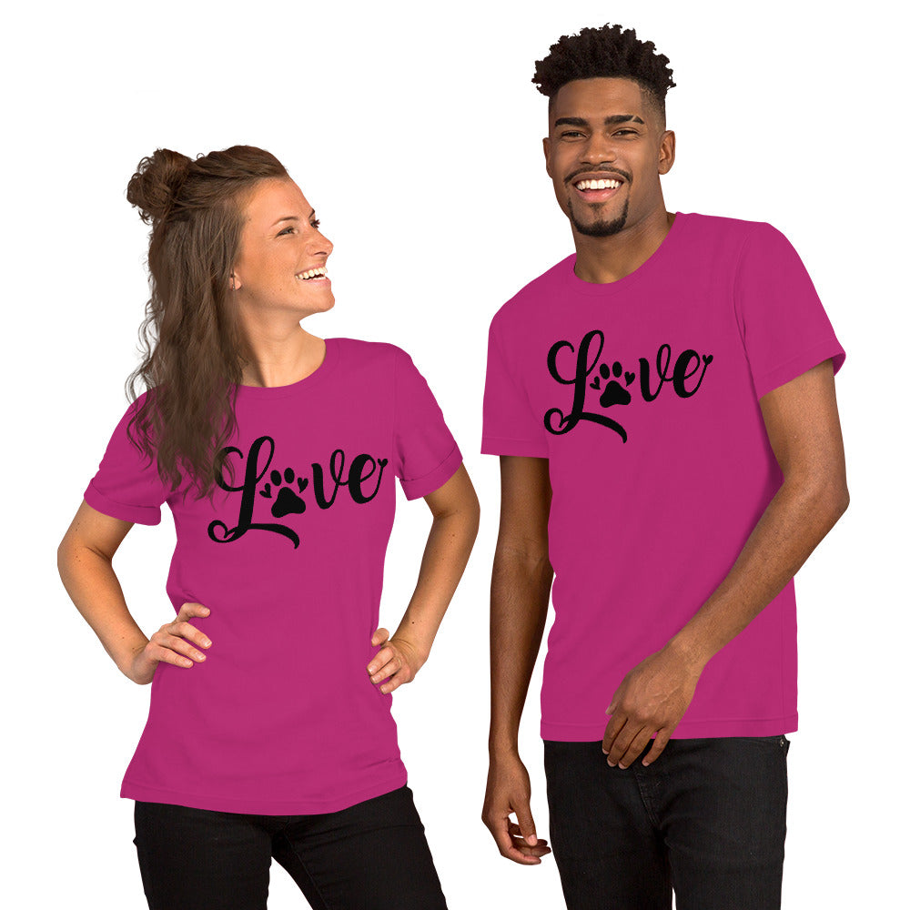 Love Unisex t-shirt