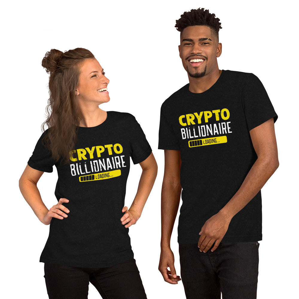 Crypto Billionaire Loading Unisex T-shirt