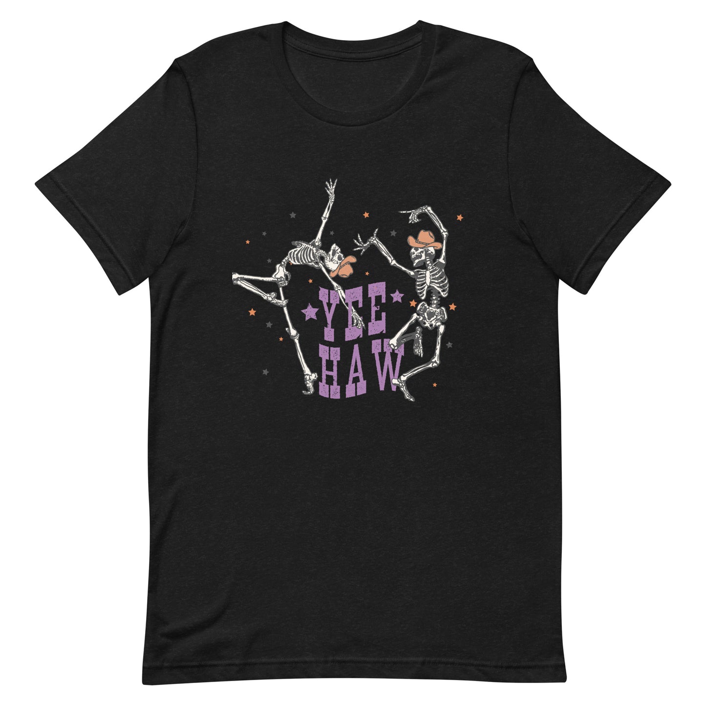 Yee Haw Dancing Skeletons Unisex t-shirt