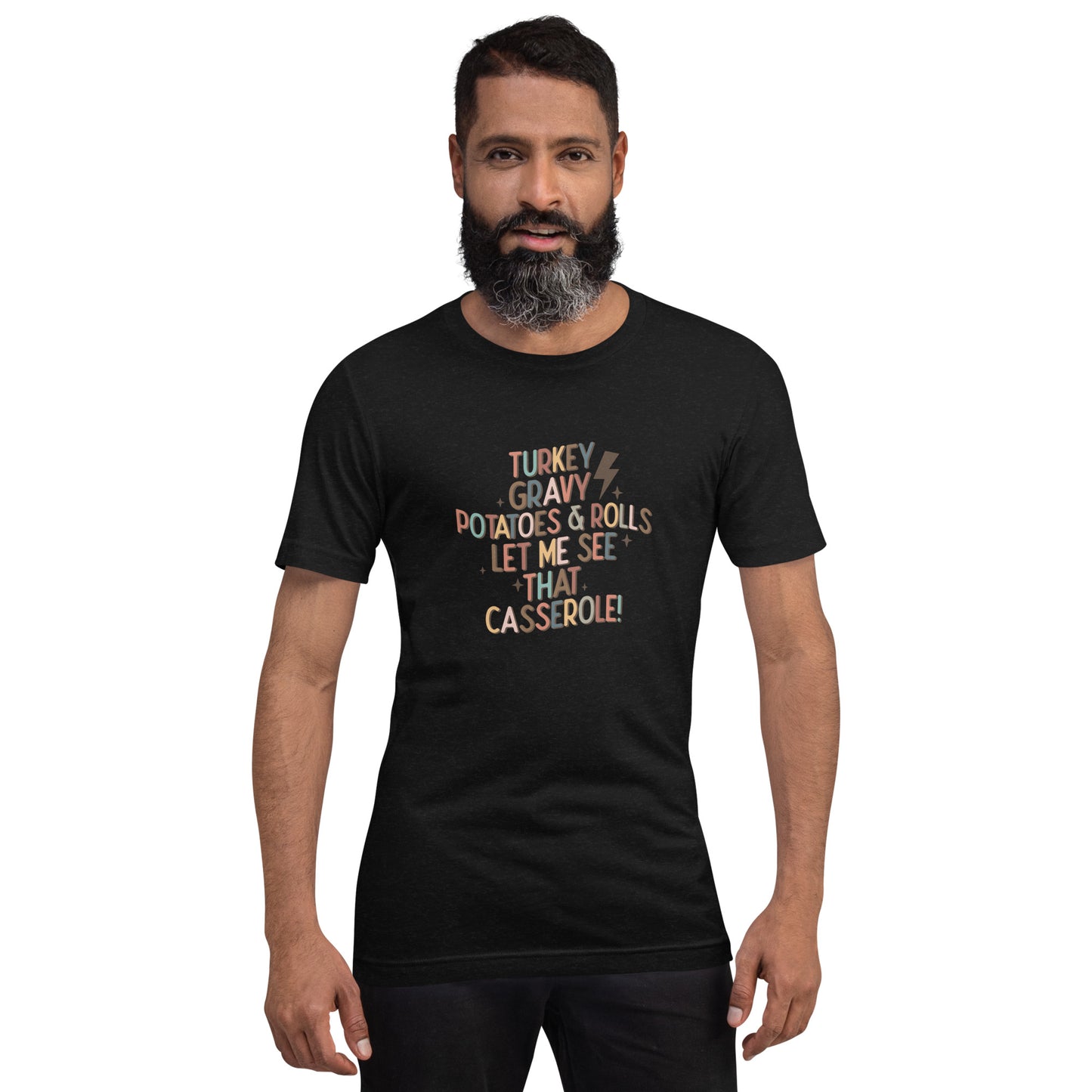 Turkey Gravy Potatoes & Rolls Unisex t-shirt