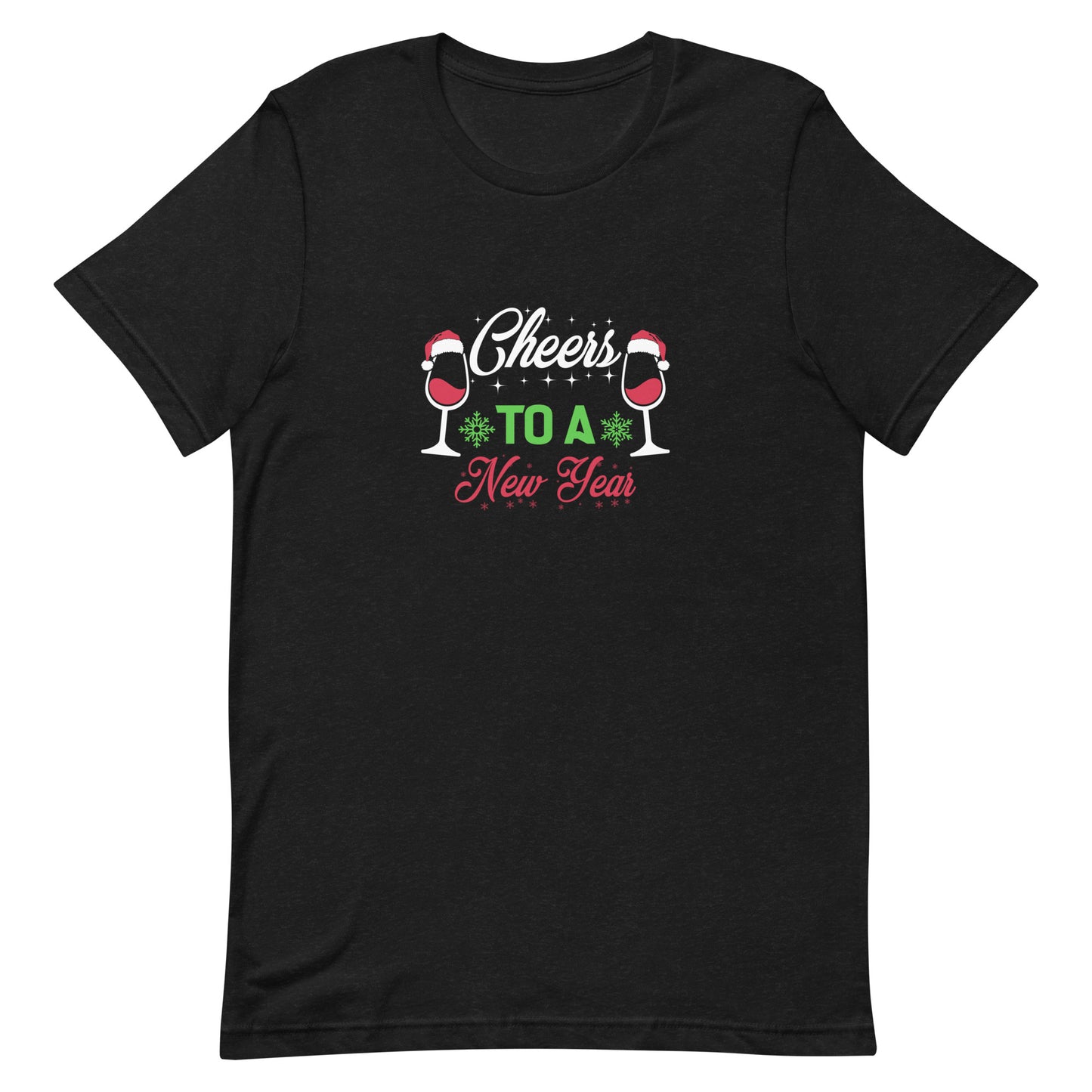 Cheers to a New Year Unisex Tshirt