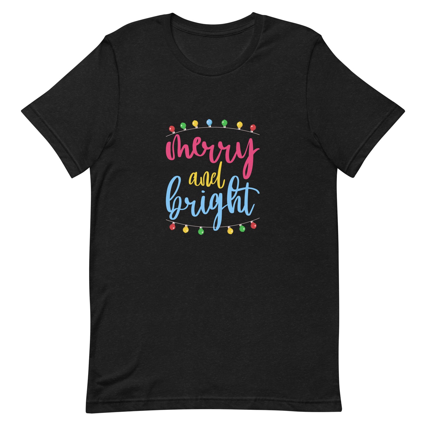 Merry and Bright Unisex t-shirt