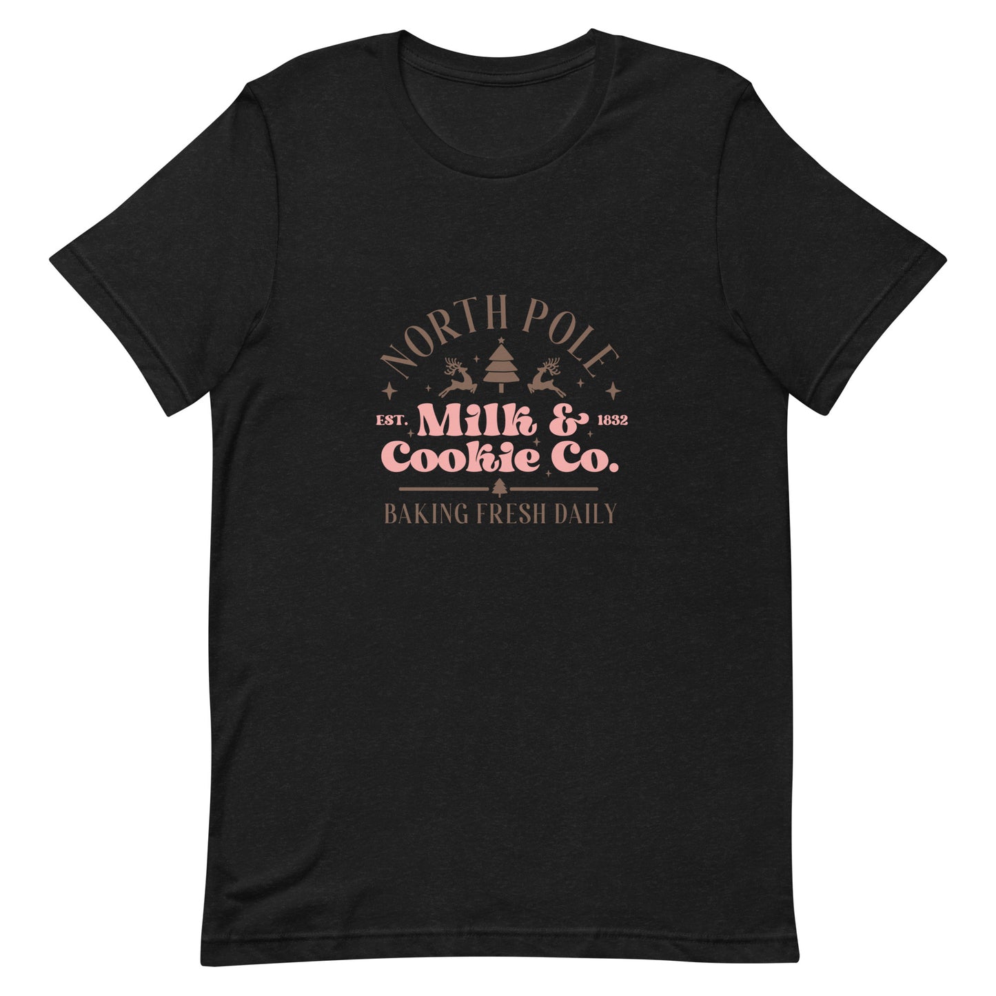 North Pole Milk & Cookie Co Unisex t-shirt