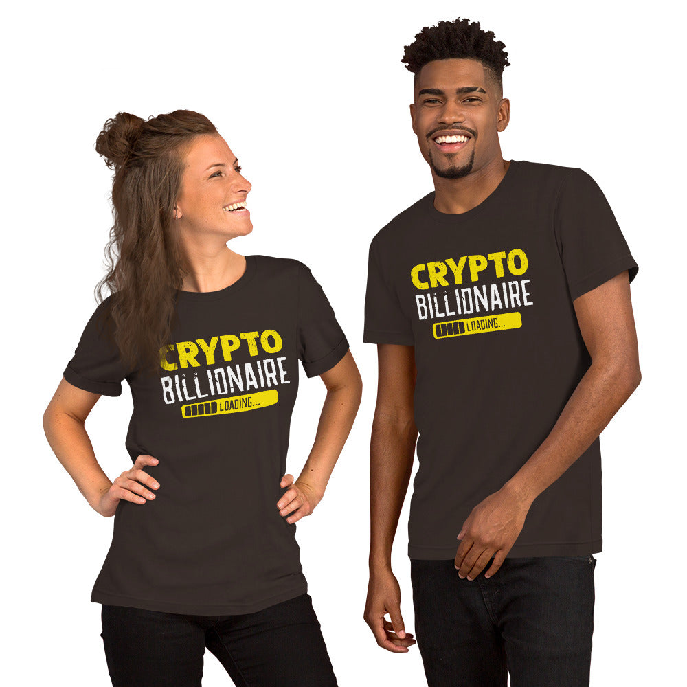 Crypto Billionaire Loading Unisex T-shirt