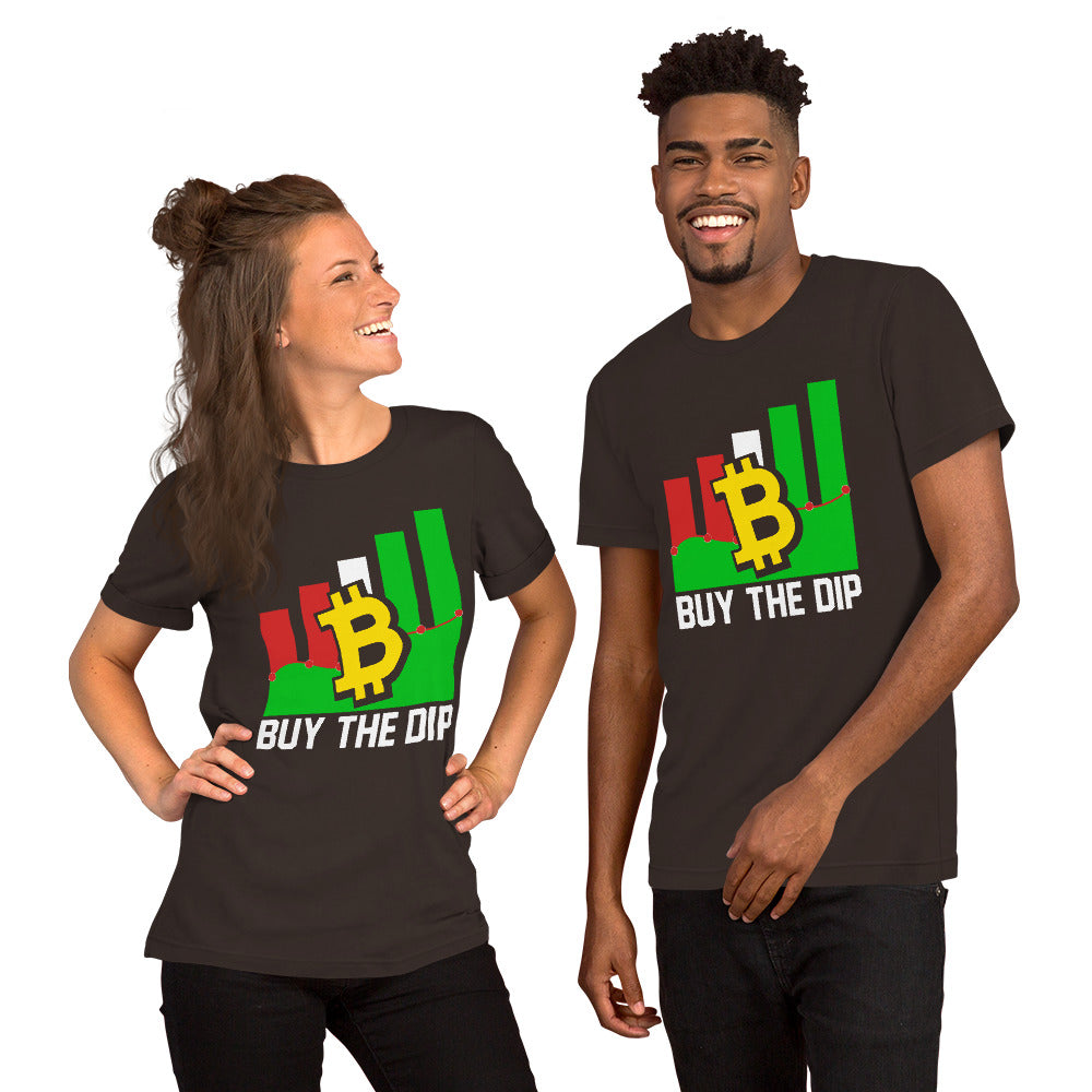 Bitcoin Buy the Dip Unisex Tshirt