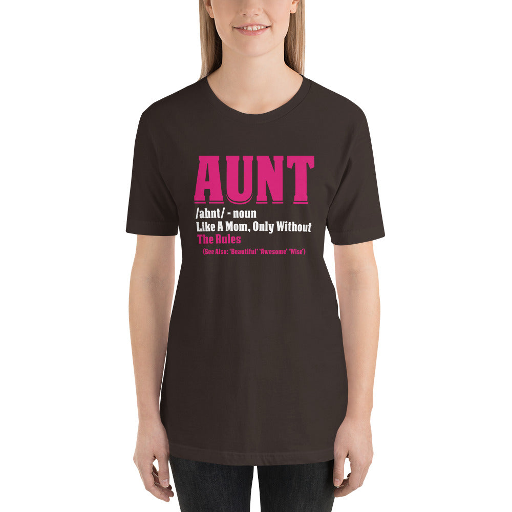 Aunt Definition Tshirt