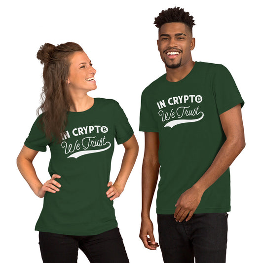 In Crypto We Trust Unisex t-shirt