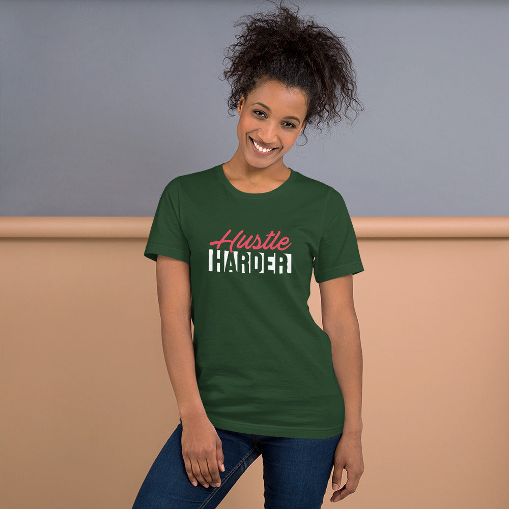 Hustle Harder Unisex T-shirt - Fitness