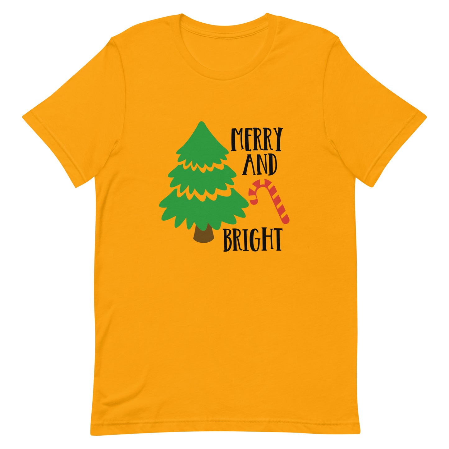 Merry and Bright Unisex t-shirt