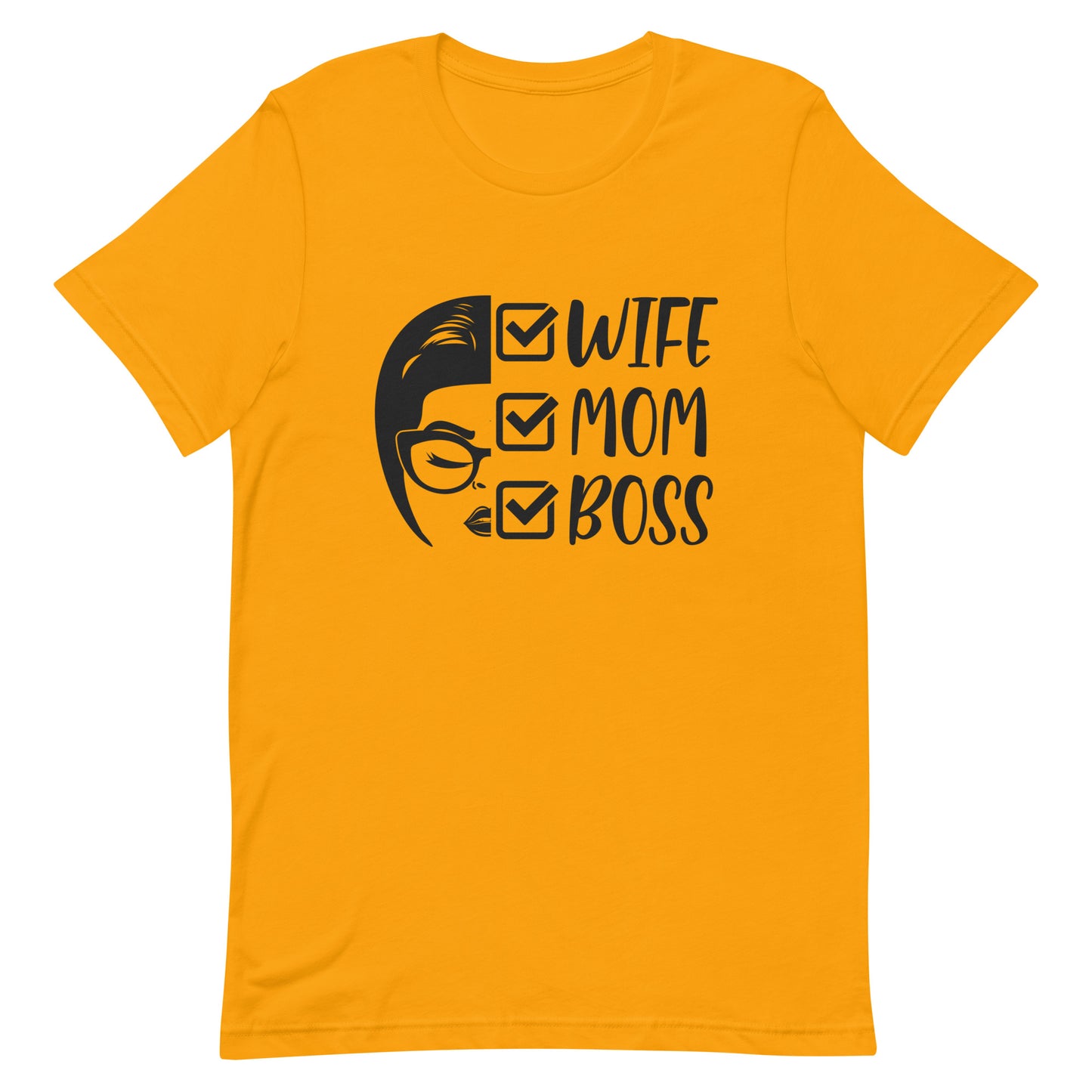 Wife Mom Boss Unisex t-shirt