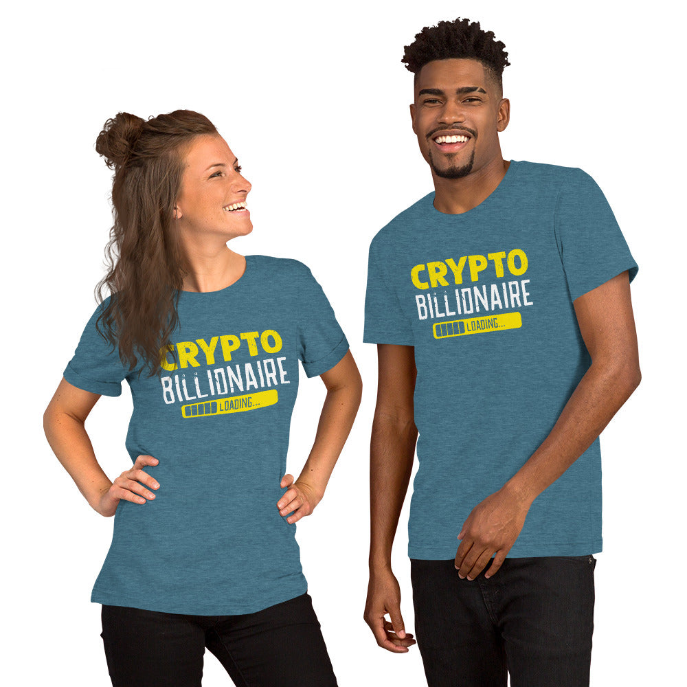 Crypto Billionaire Loading Unisex T-shirt