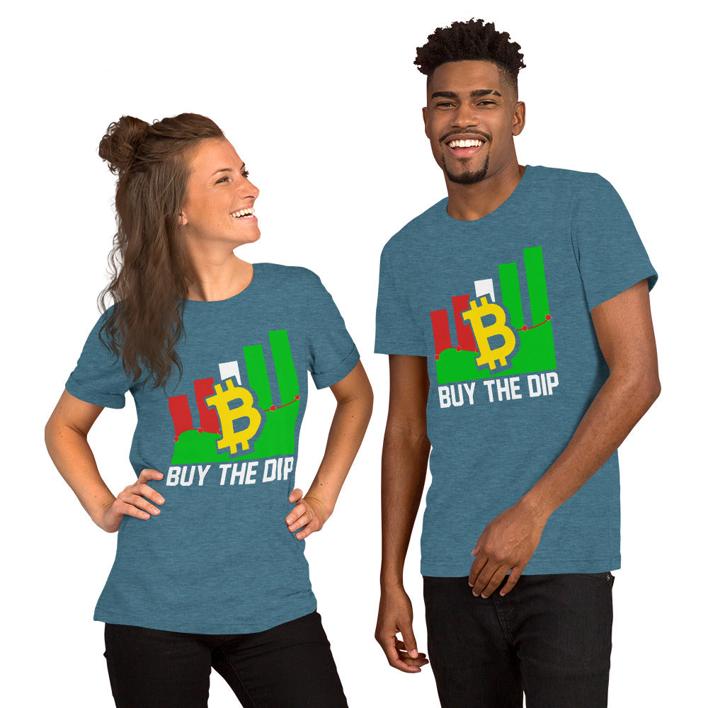 Bitcoin Buy the Dip Unisex Tshirt