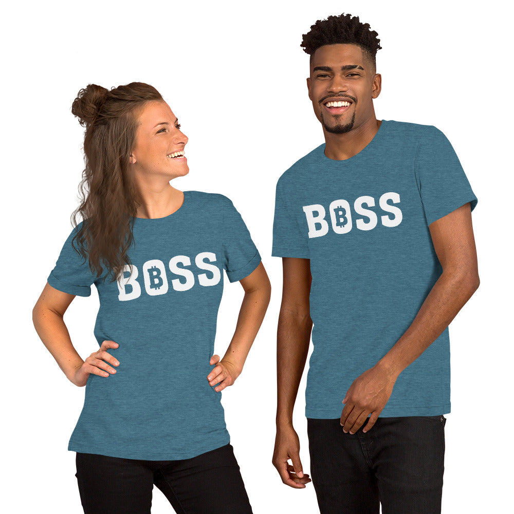 Boss Bitcoin Unisex Tshirt