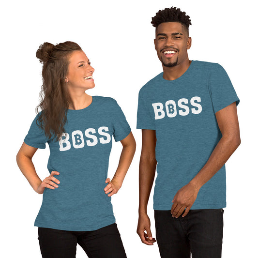 Boss Bitcoin Unisex Tshirt
