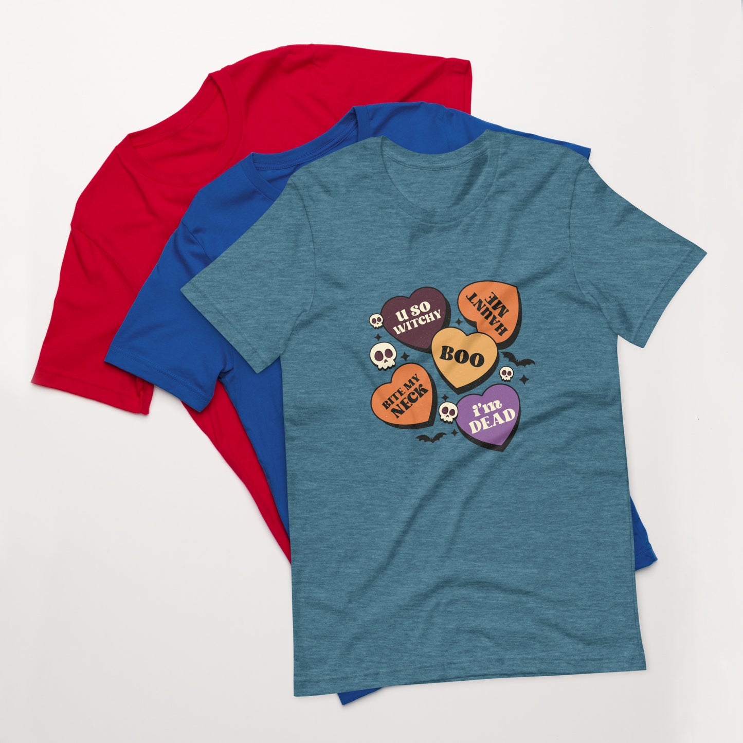 Halloween Hearts Unisex T-shirt