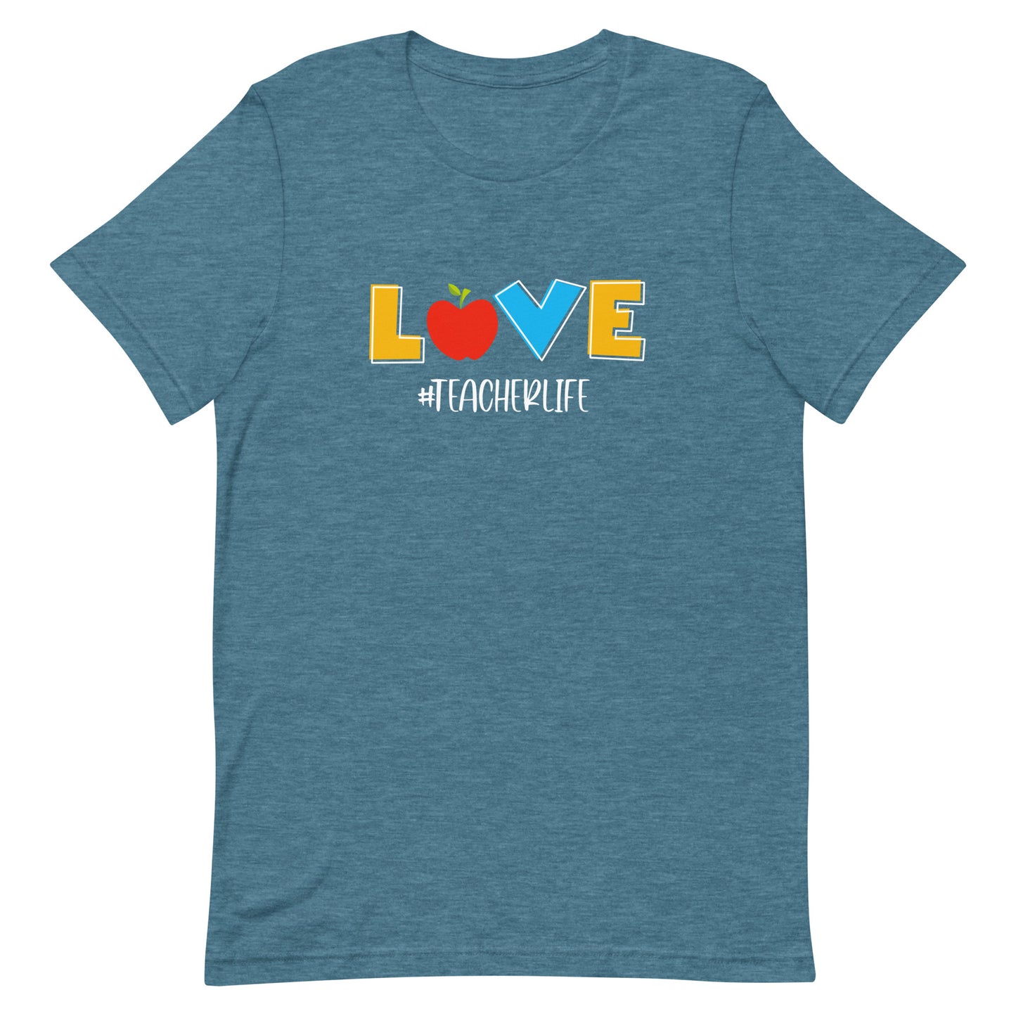 Love #teacherlife Unisex t-shirt