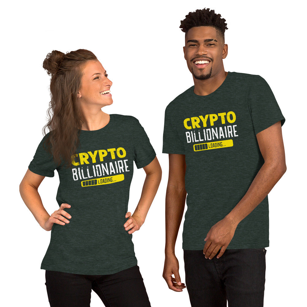Crypto Billionaire Loading Unisex T-shirt