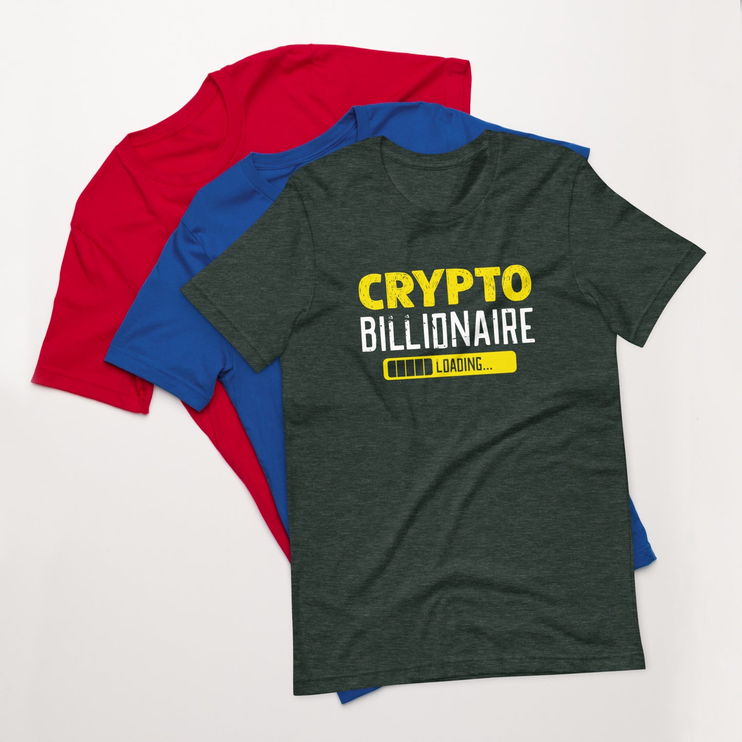 Crypto Billionaire Loading Unisex T-shirt