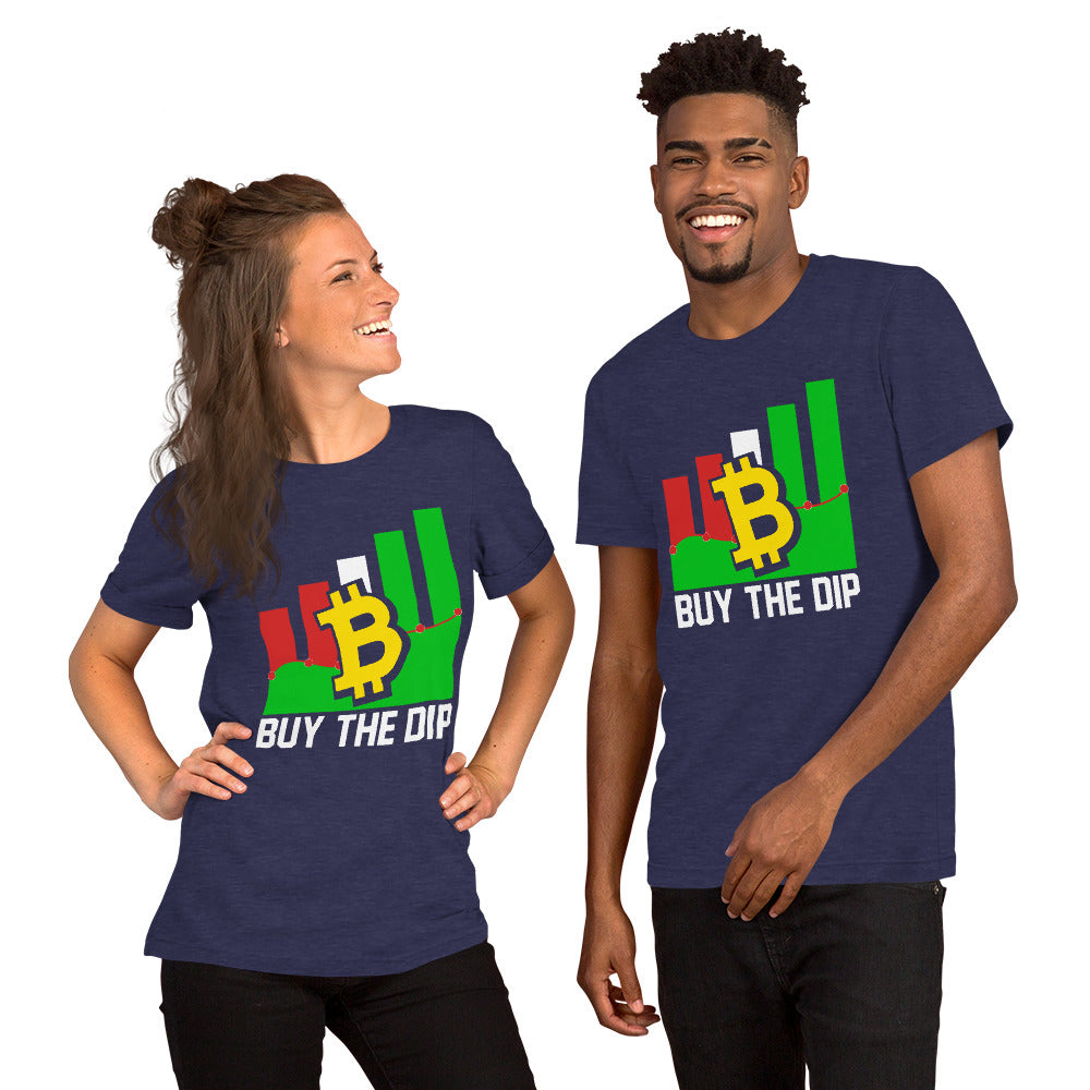 Bitcoin Buy the Dip Unisex Tshirt
