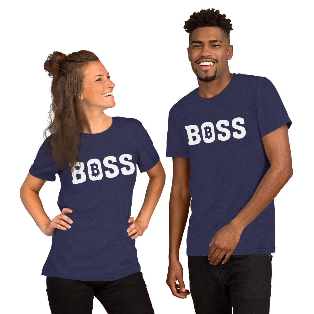 Boss Bitcoin Unisex Tshirt