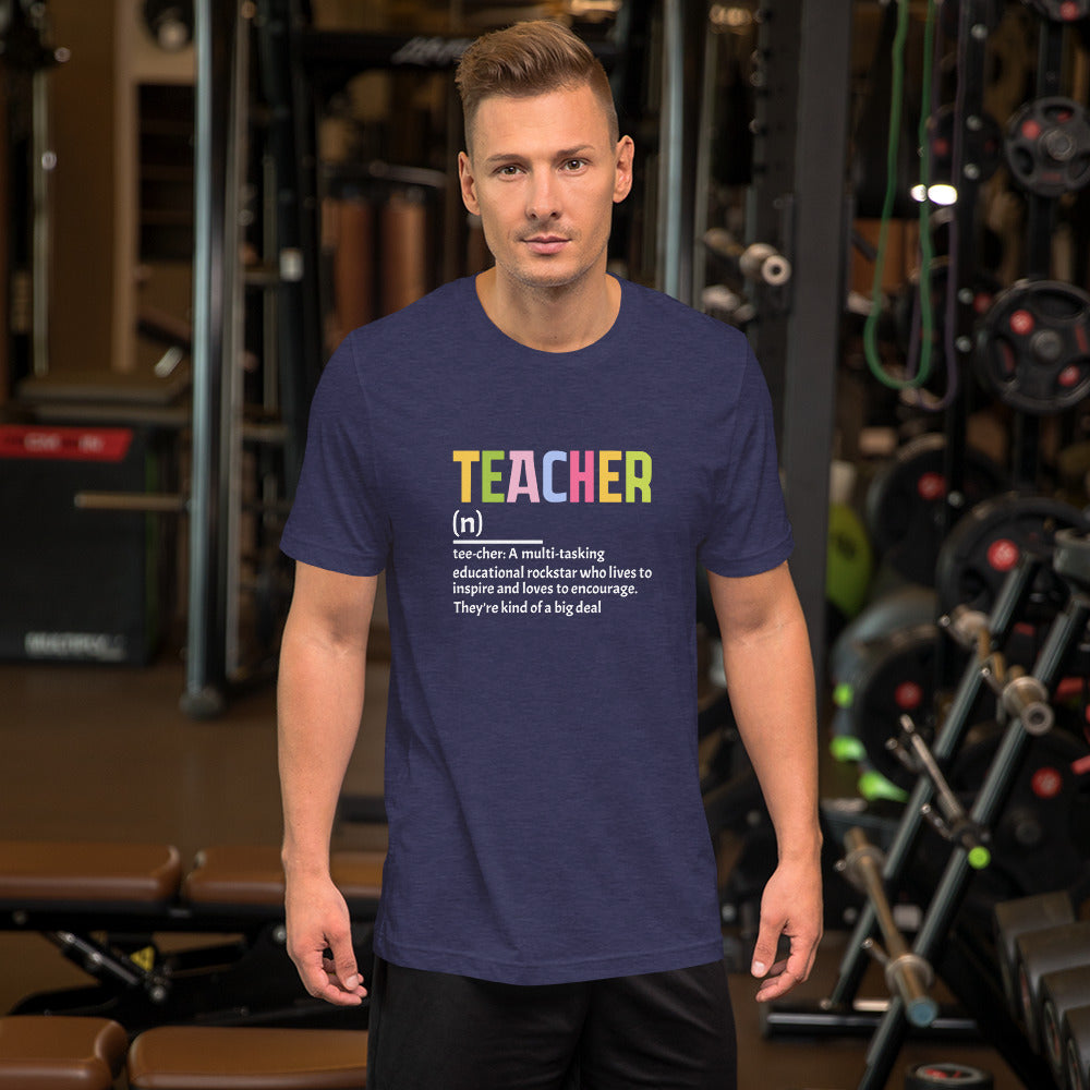 Teacher Definition Unisex t-shirt
