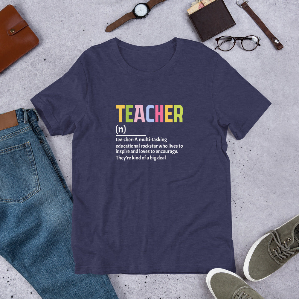 Teacher Definition Unisex t-shirt
