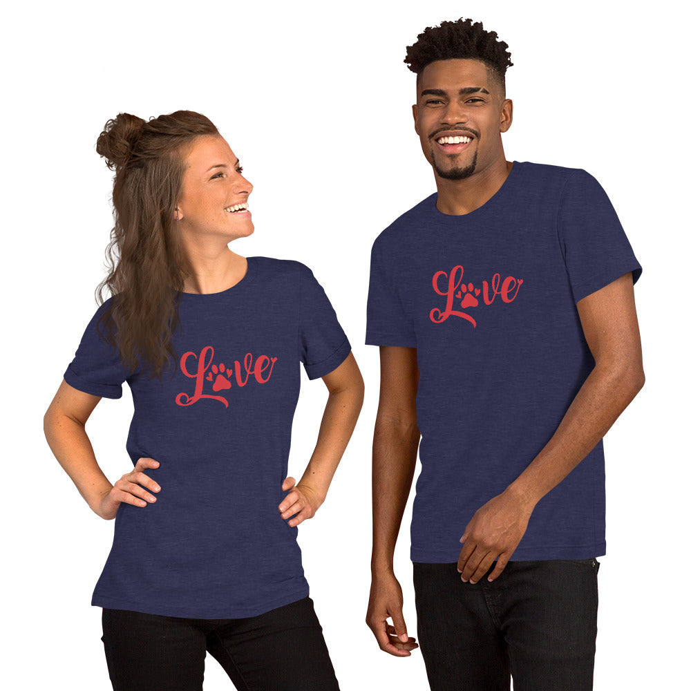 Love Unisex t-shirt