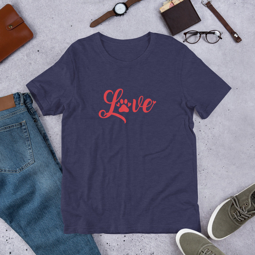 Love Unisex t-shirt