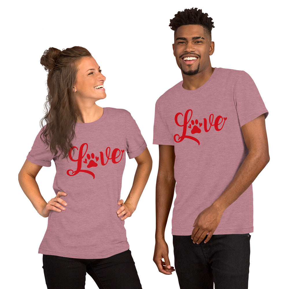 Love Unisex t-shirt