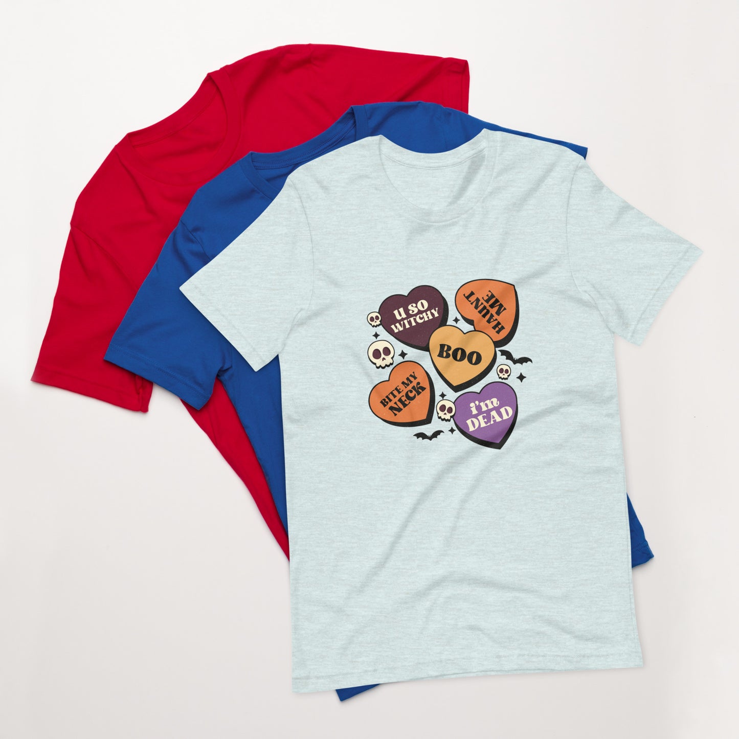 Halloween Hearts Unisex T-shirt