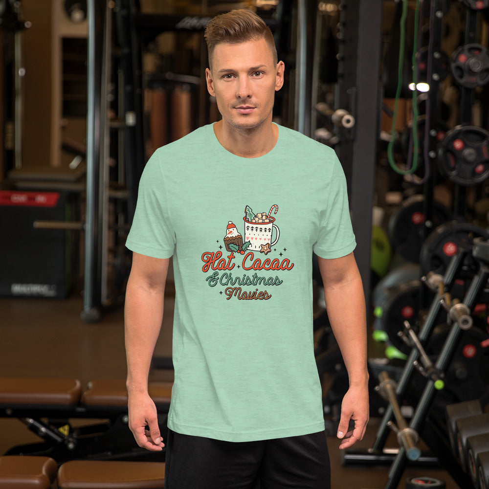 Hot Cocoa & Christmas Movies Unisex T-shirt - Holiday