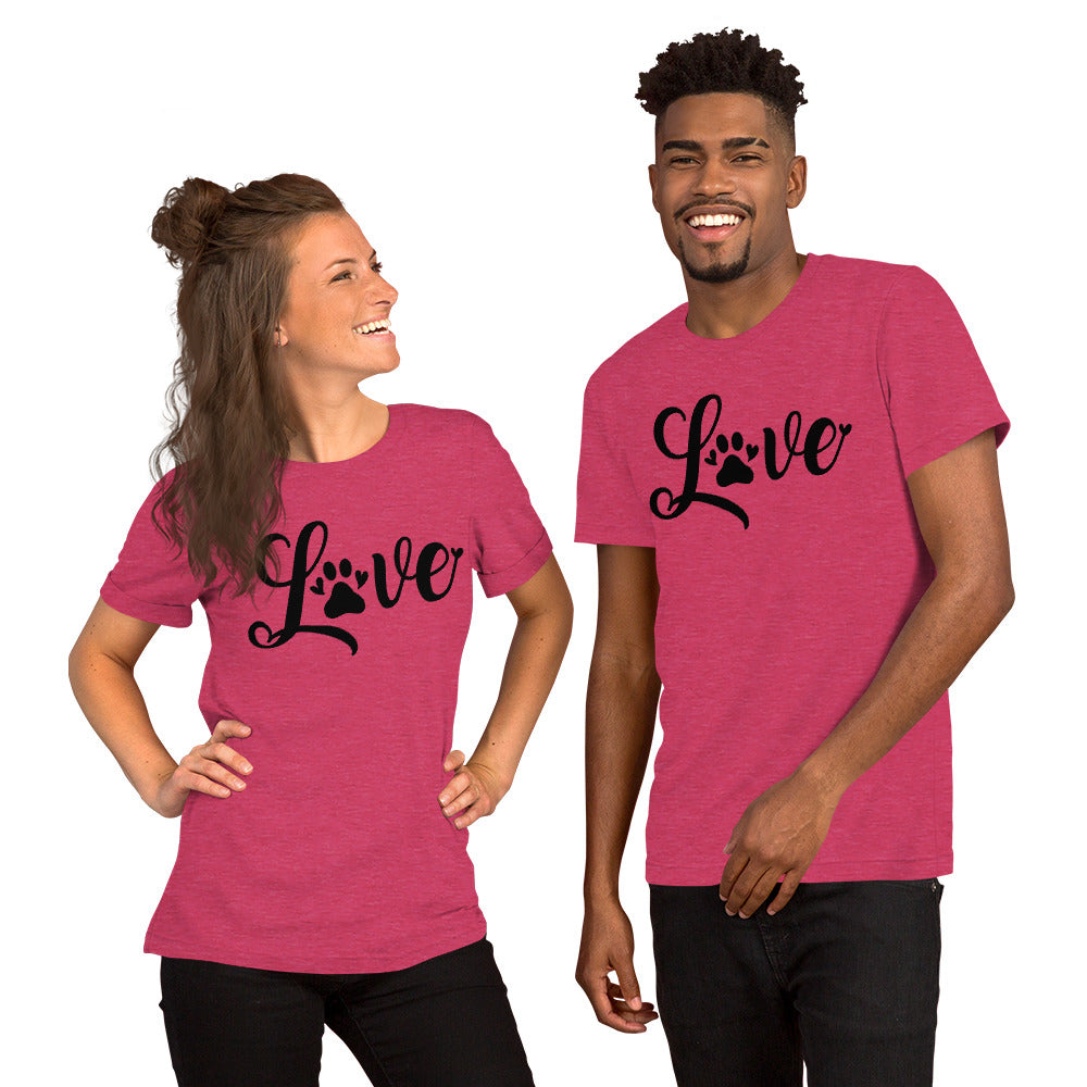 Love Unisex t-shirt