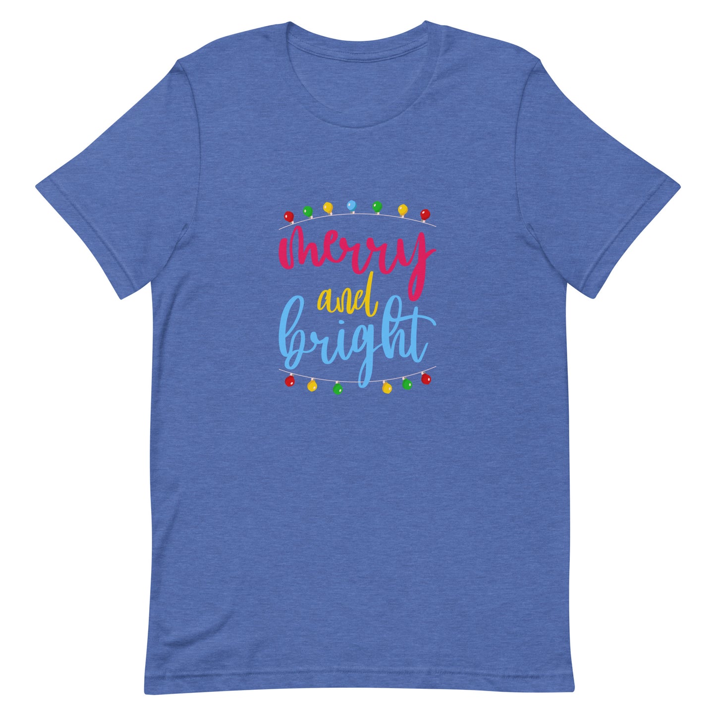 Merry and Bright Unisex t-shirt
