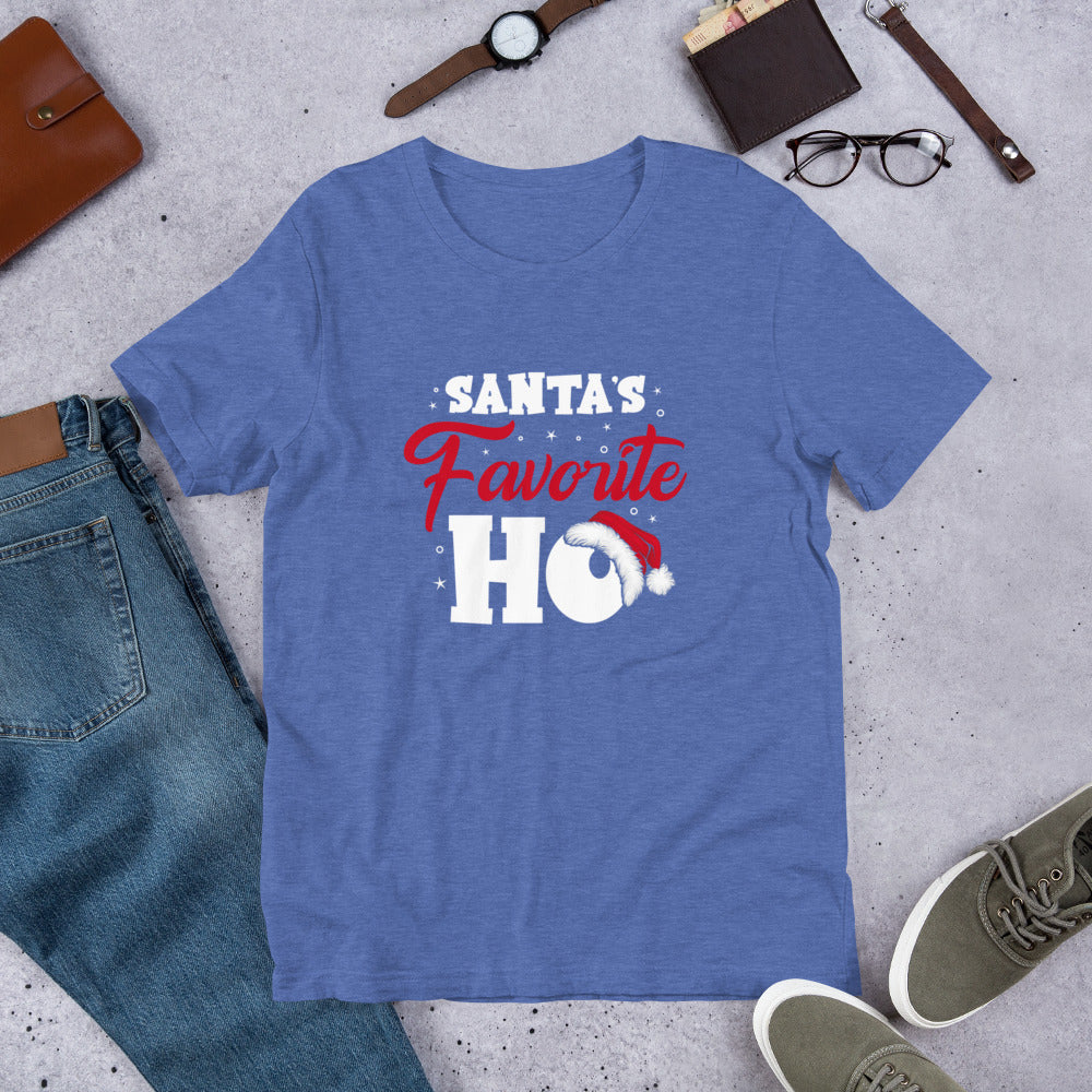 Santa's Favorite Ho Unisex t-shirt