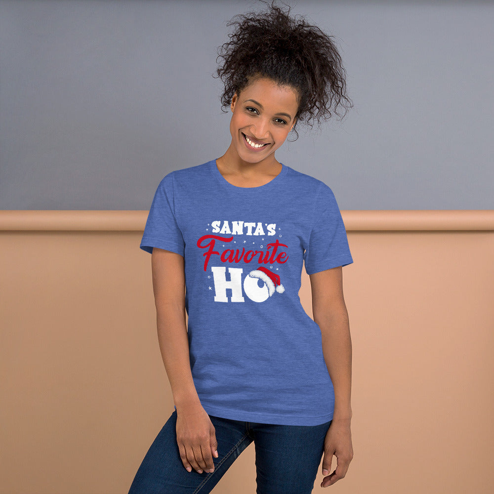 Santa's Favorite Ho Unisex t-shirt