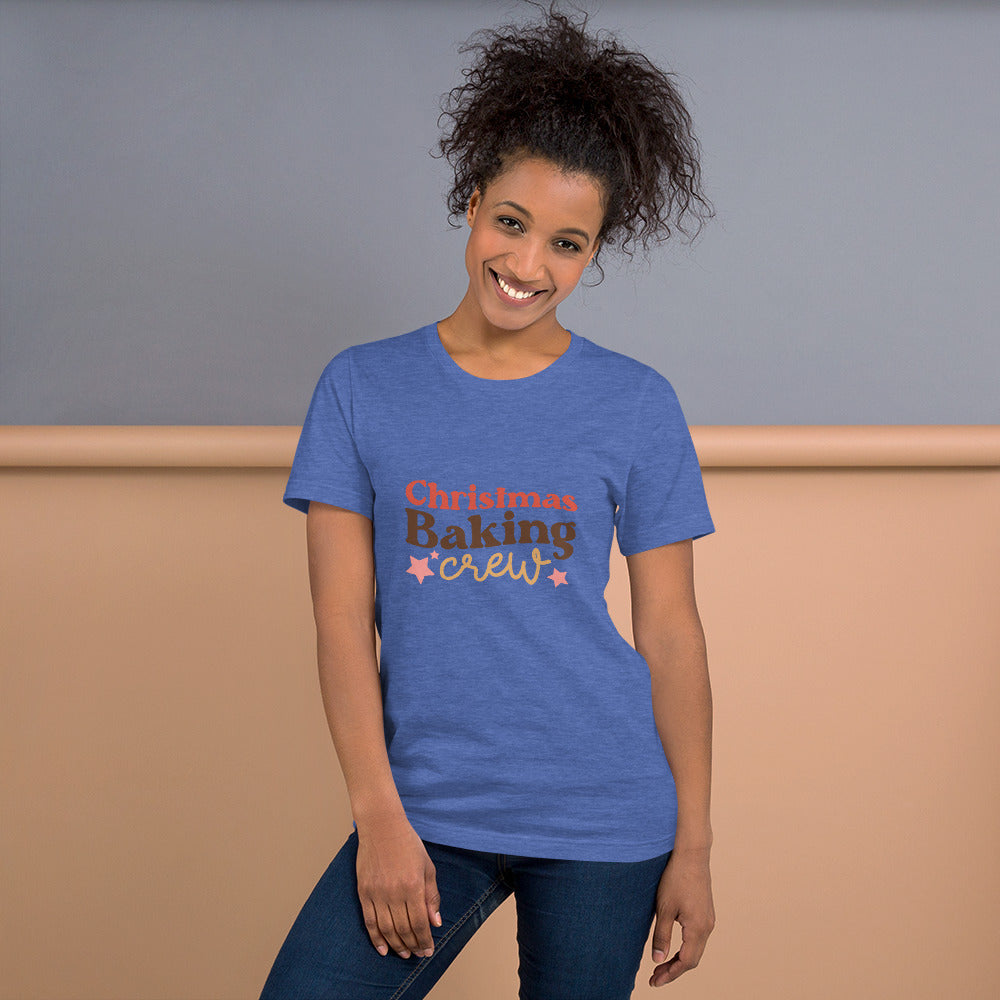 Christmas Baking Crew Unisex Tshirt