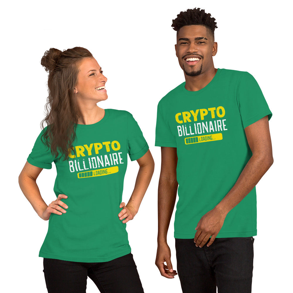 Crypto Billionaire Loading Unisex T-shirt