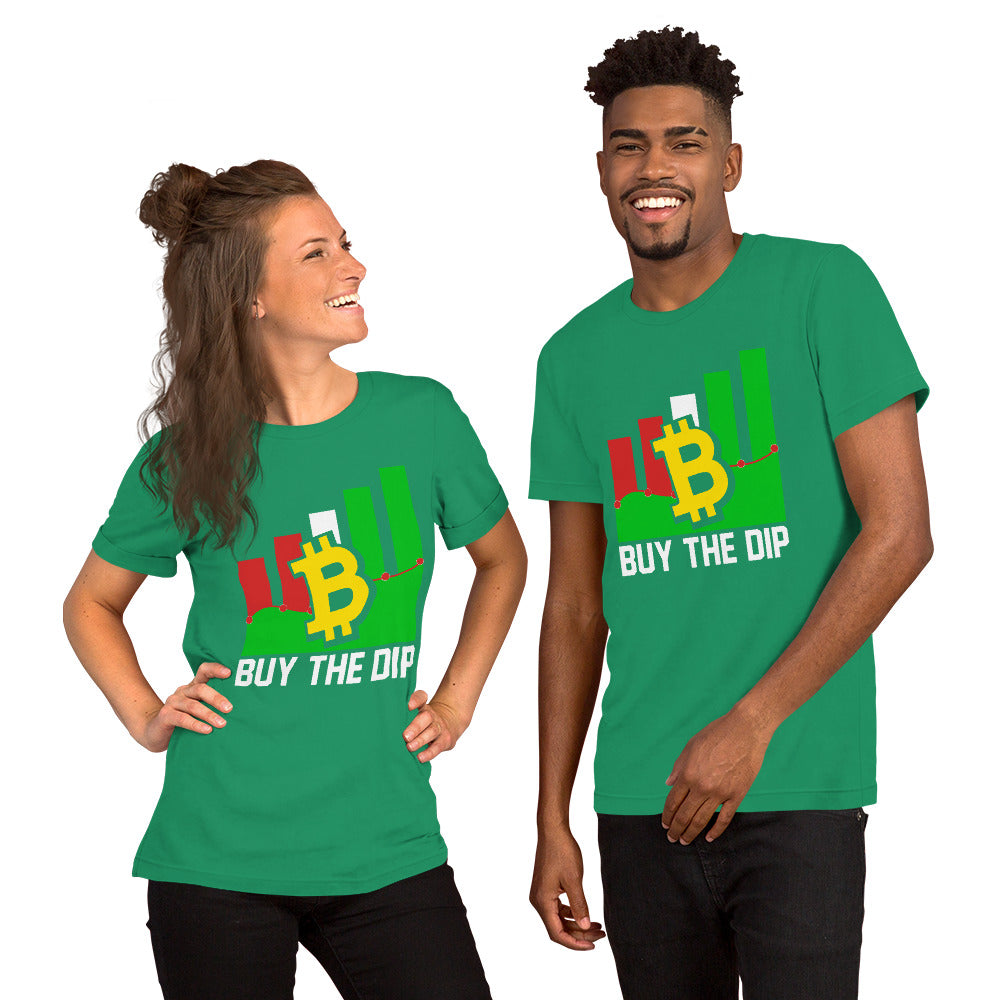 Bitcoin Buy the Dip Unisex Tshirt