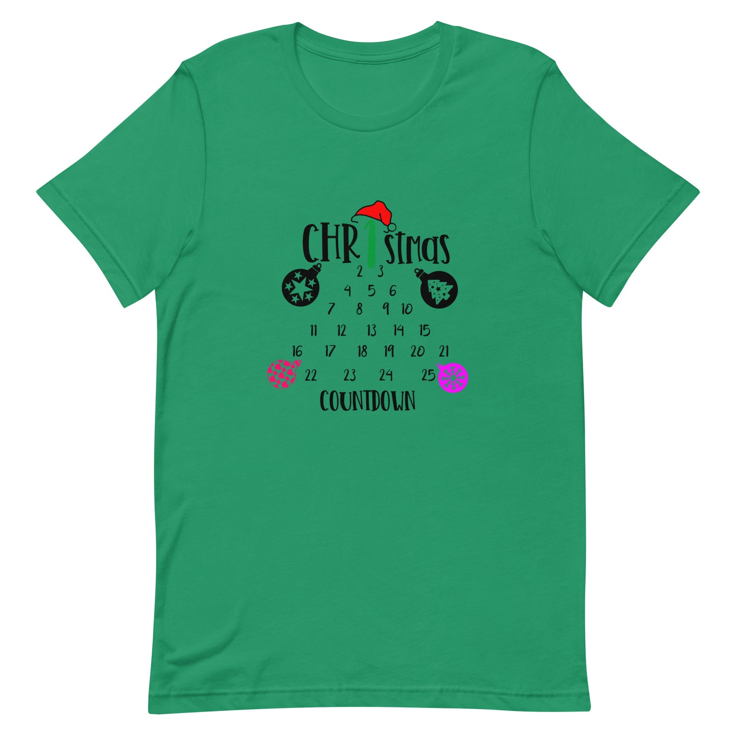 Christmas Countdown Unisex Tshirt