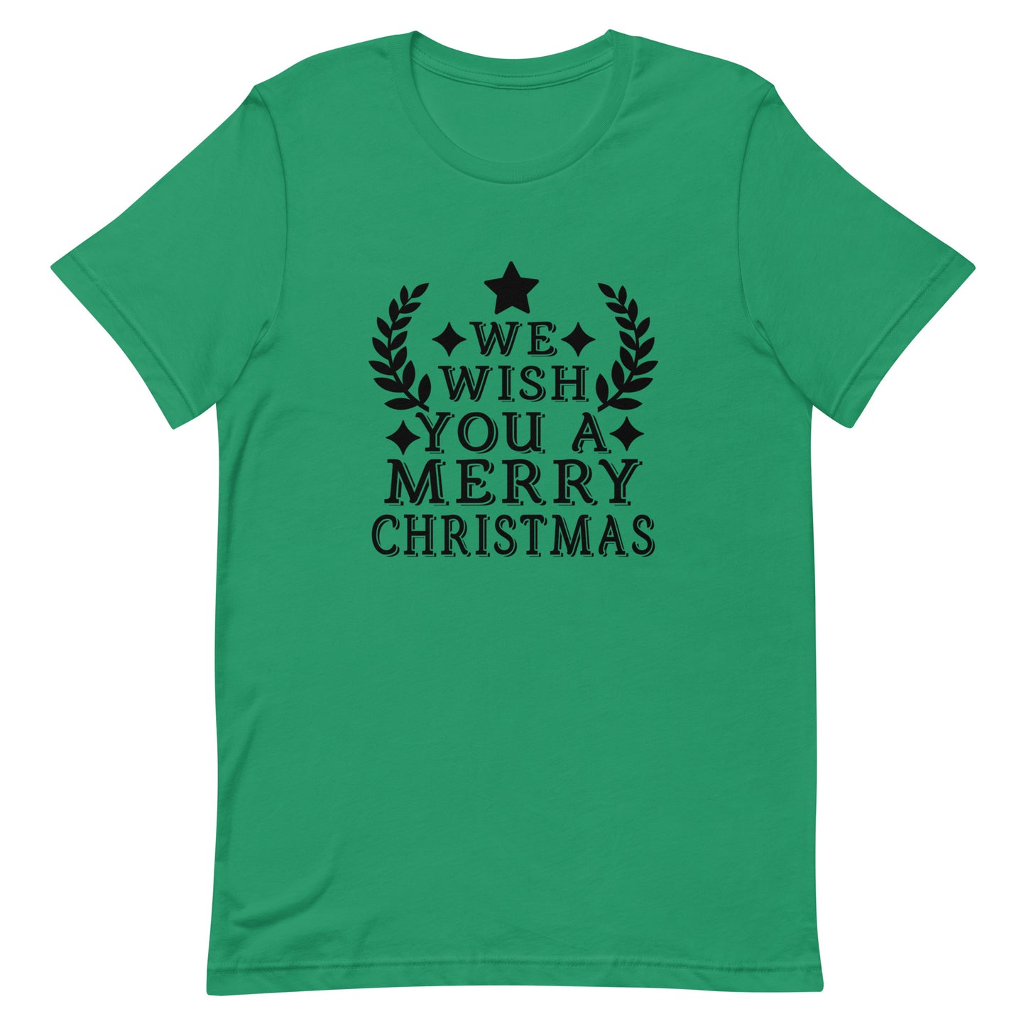 We Wish You a Merry Christmas Unisex t-shirt