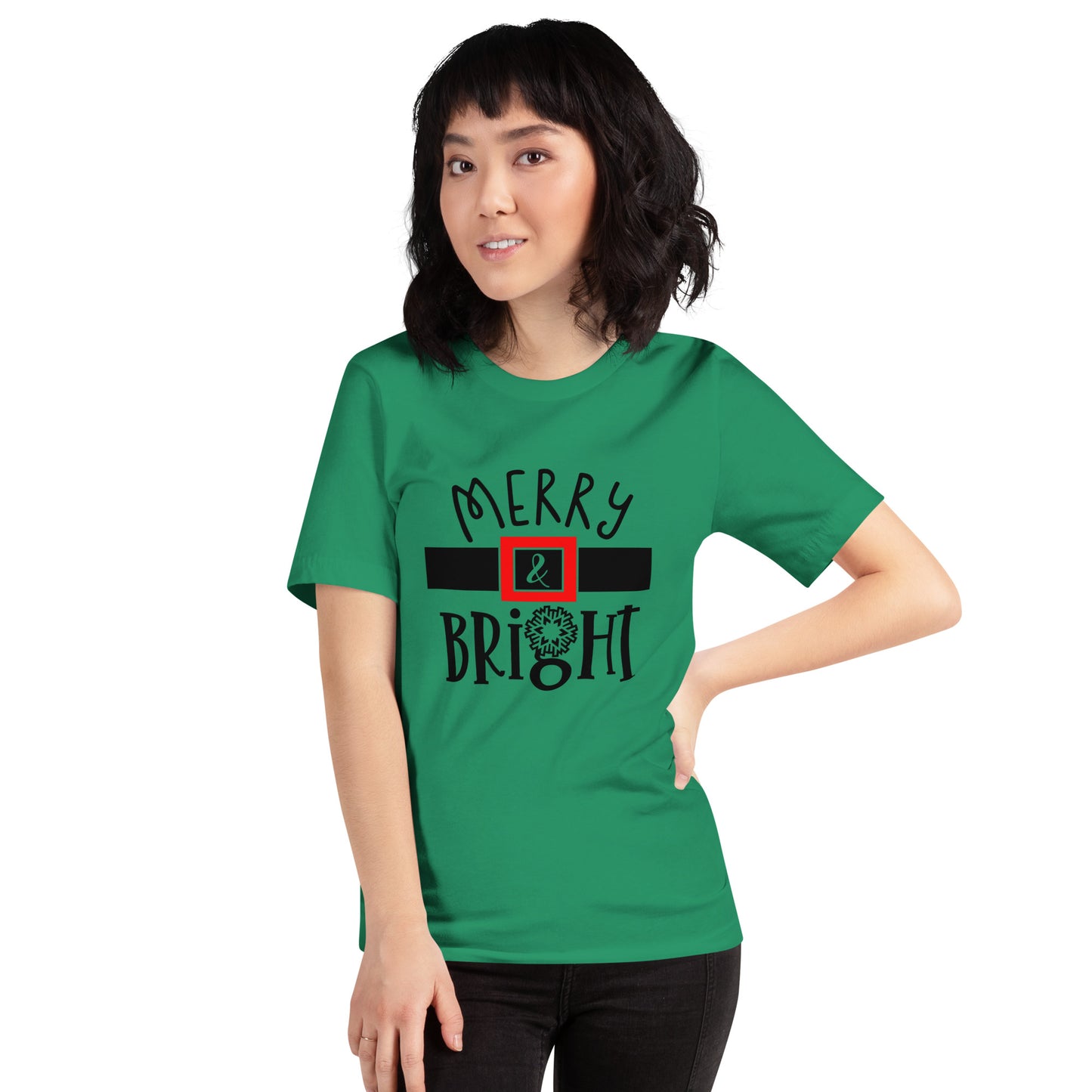Merry & Bright Unisex t-shirt