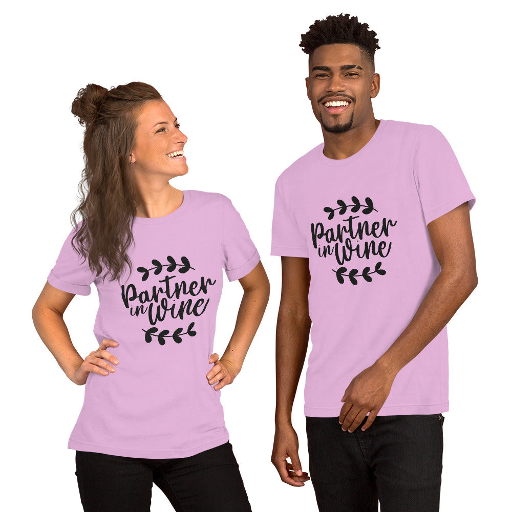 Partner in Wine Unisex t-shirt