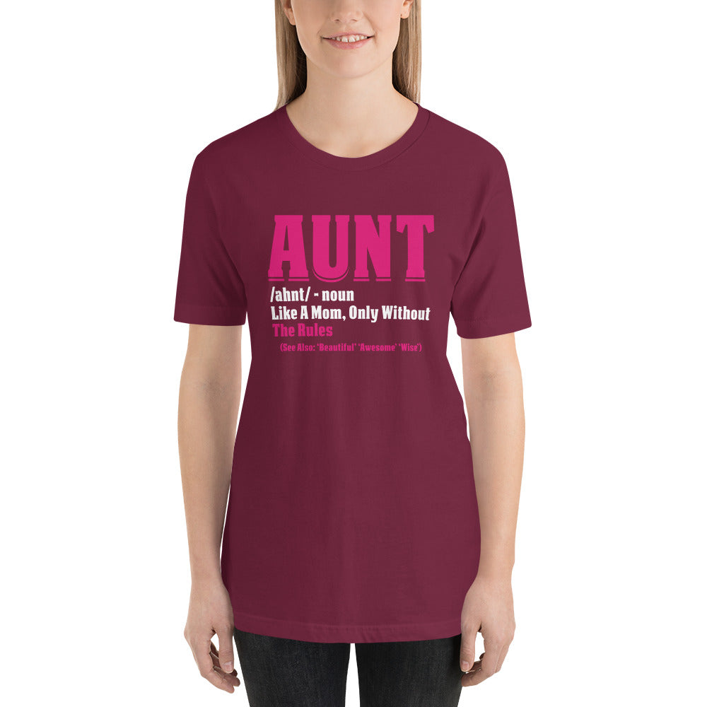 Aunt Definition Tshirt